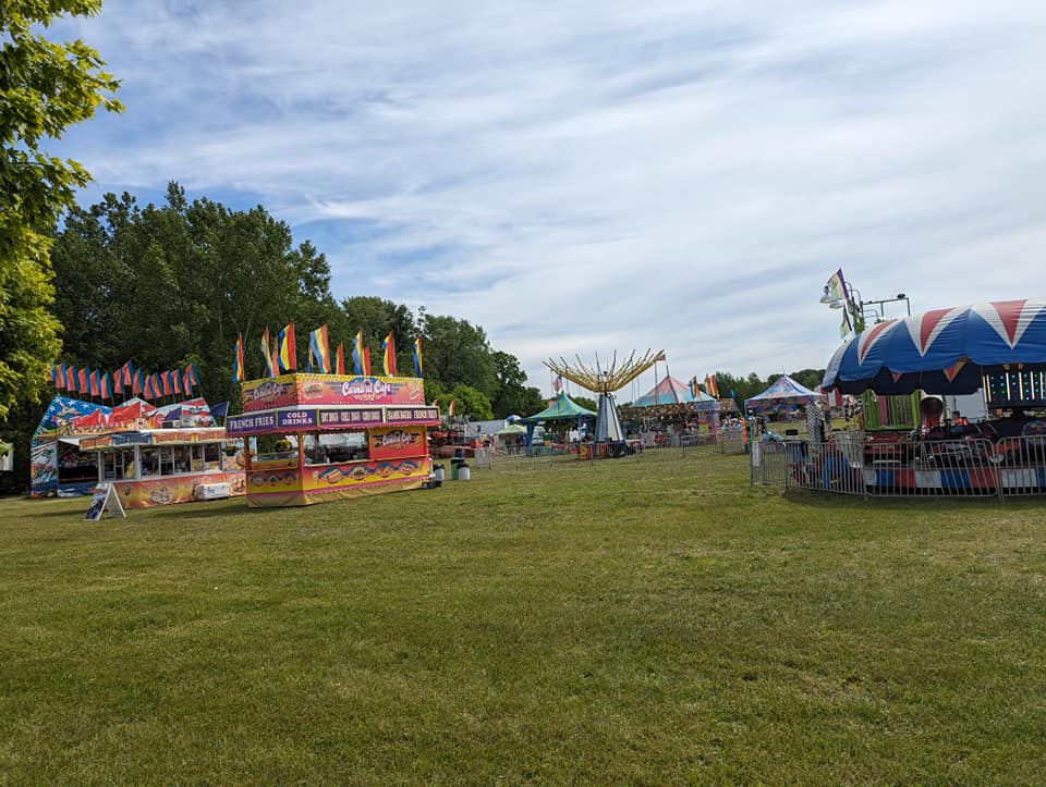 Carnival Rides at the Barryton Lilac Festival